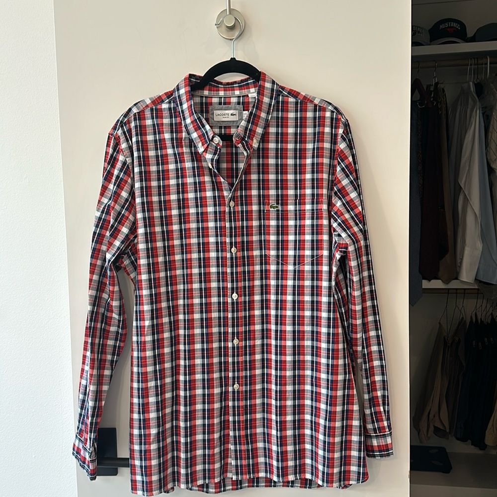 Men’s Lacoste Button Down